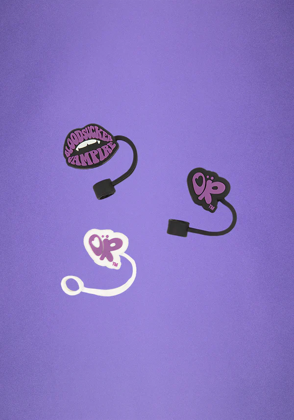 olivia rodrigo straw toppers – set of 3 - Alternate View