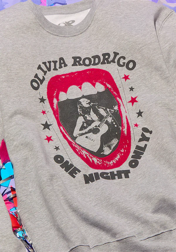 one night only crewneck pullover - Alternate View