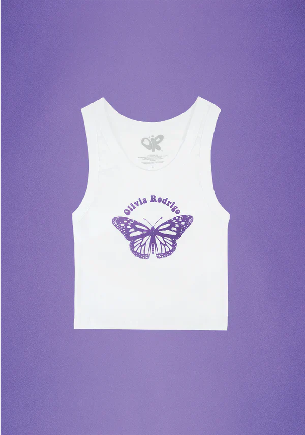 GUTS baby tank in white - Alternate View