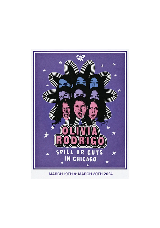 GUTS tour chicago poster