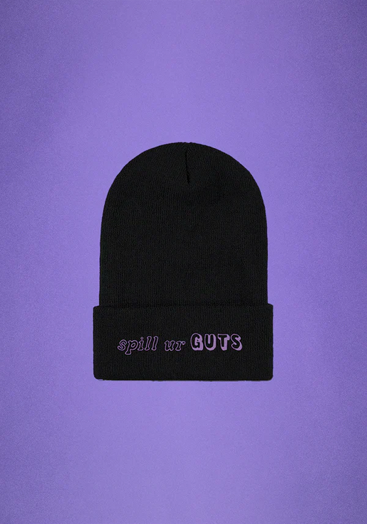 spill ur GUTS beanie